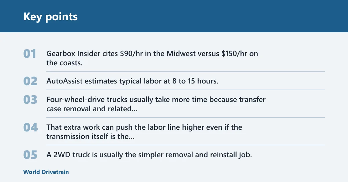 Key points: What drives the bill?