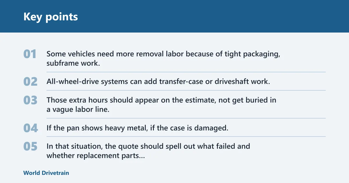 Key points: What changes the price the most?