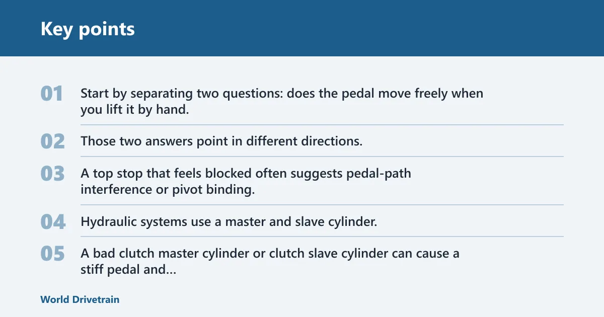 Key points: What the symptom means