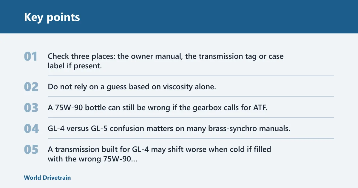 Key points: Could the fluid be wrong?
