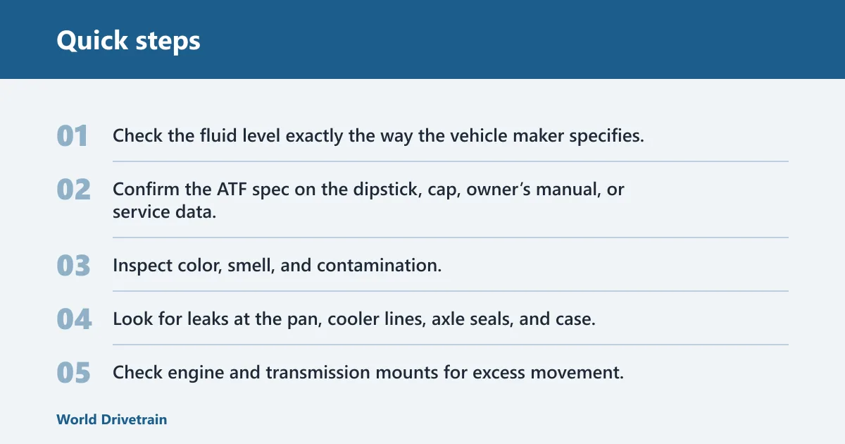 Quick steps: Why can a transmission shift hard without a check engine light?